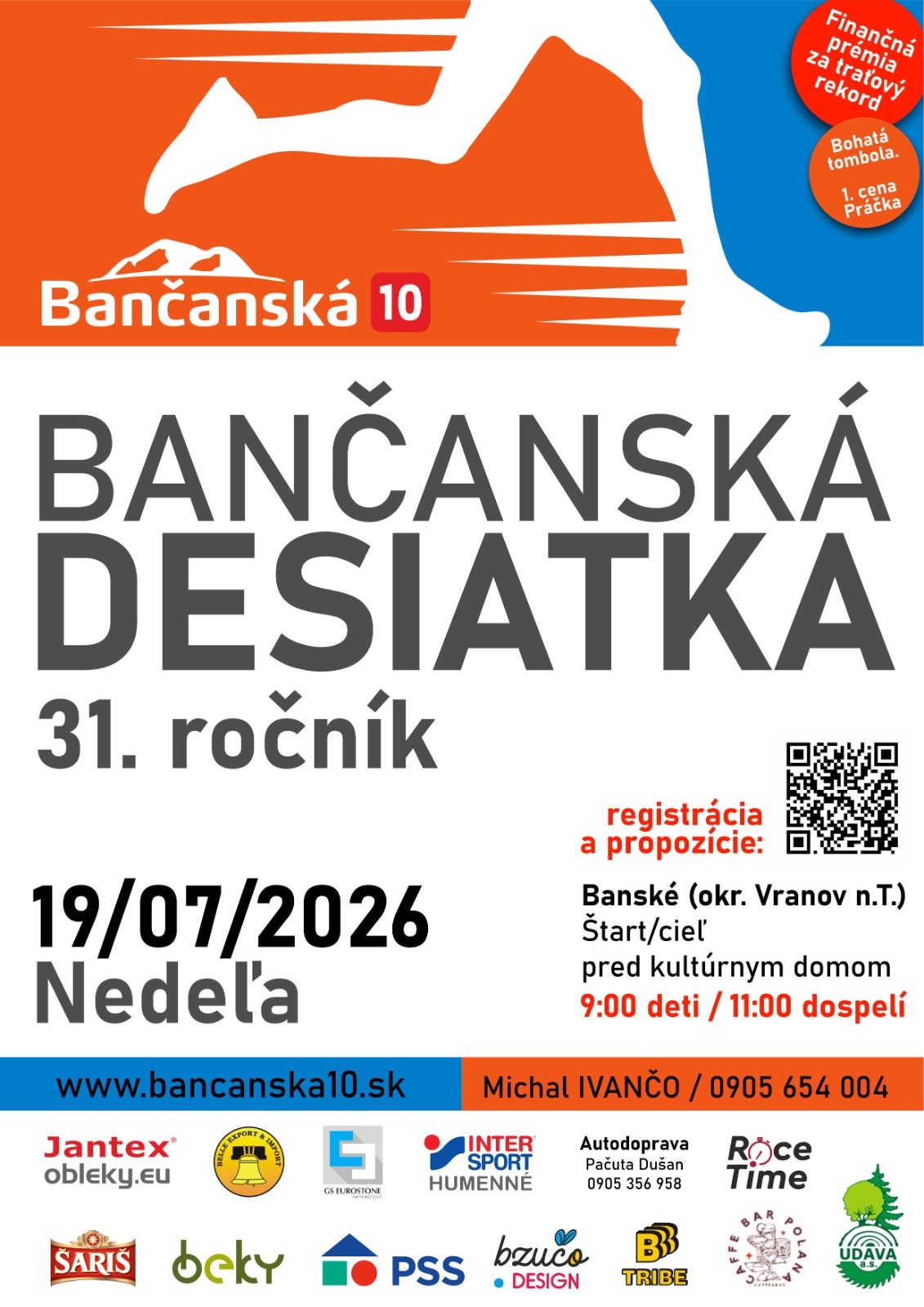 31. ročník BANČANSKEJ  DESIATKY