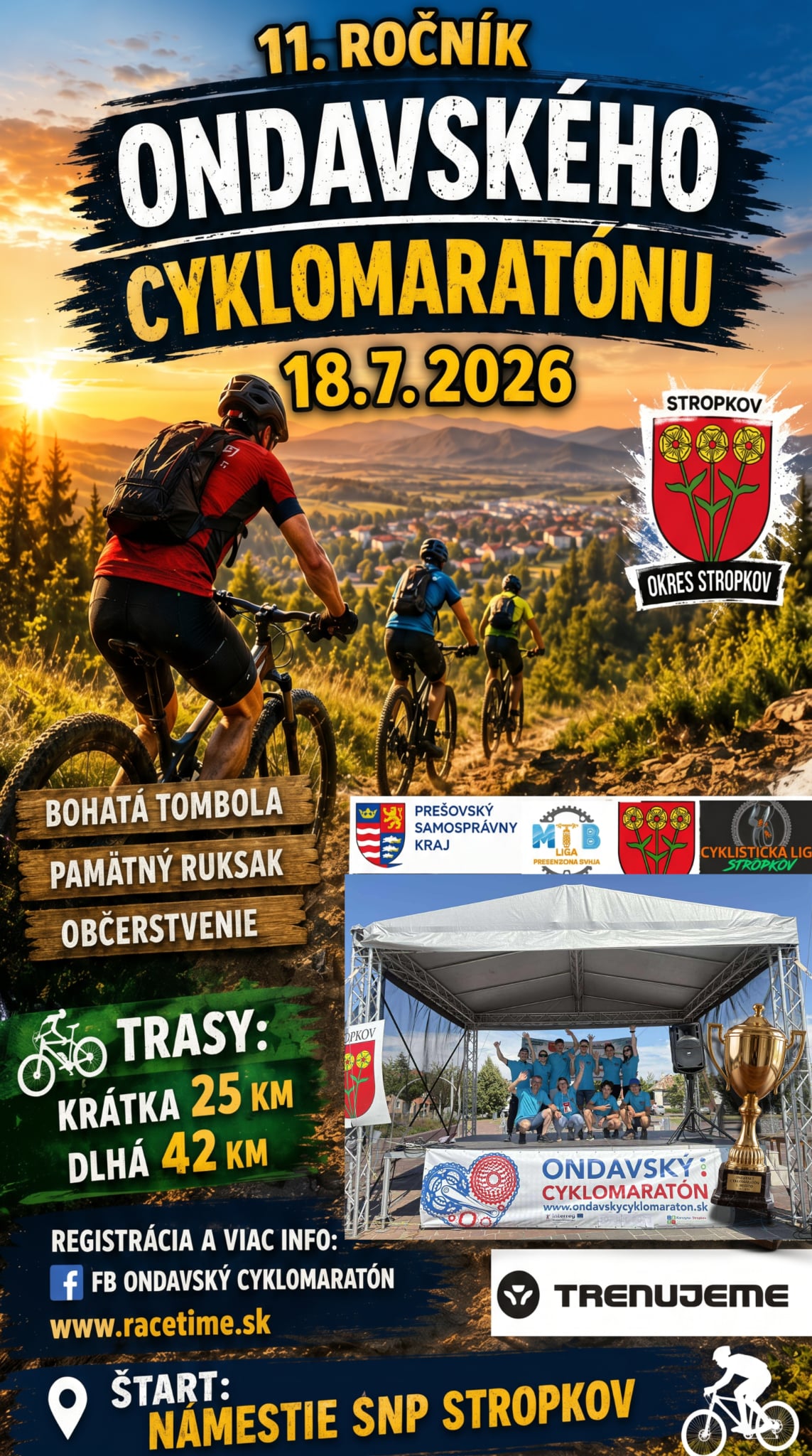 11. ročník Ondavský cyklomaratón